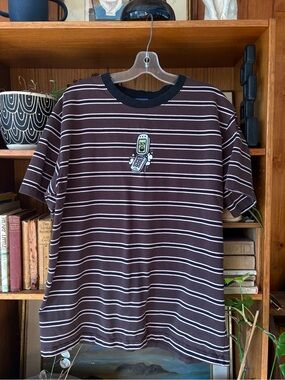 Oversize Stripe Flip Phone Oversize Skate Tee L Empyre